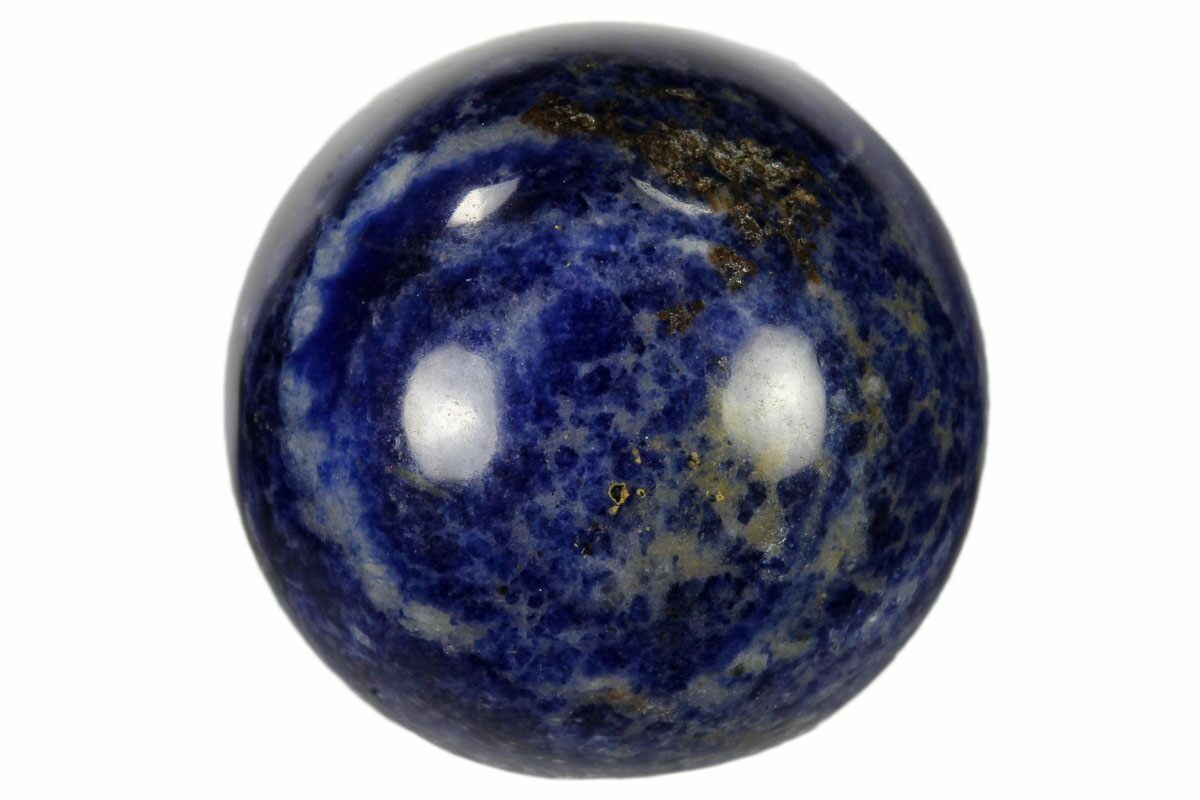 .9" Polished Sodalite Sphere For Sale - FossilEra.com