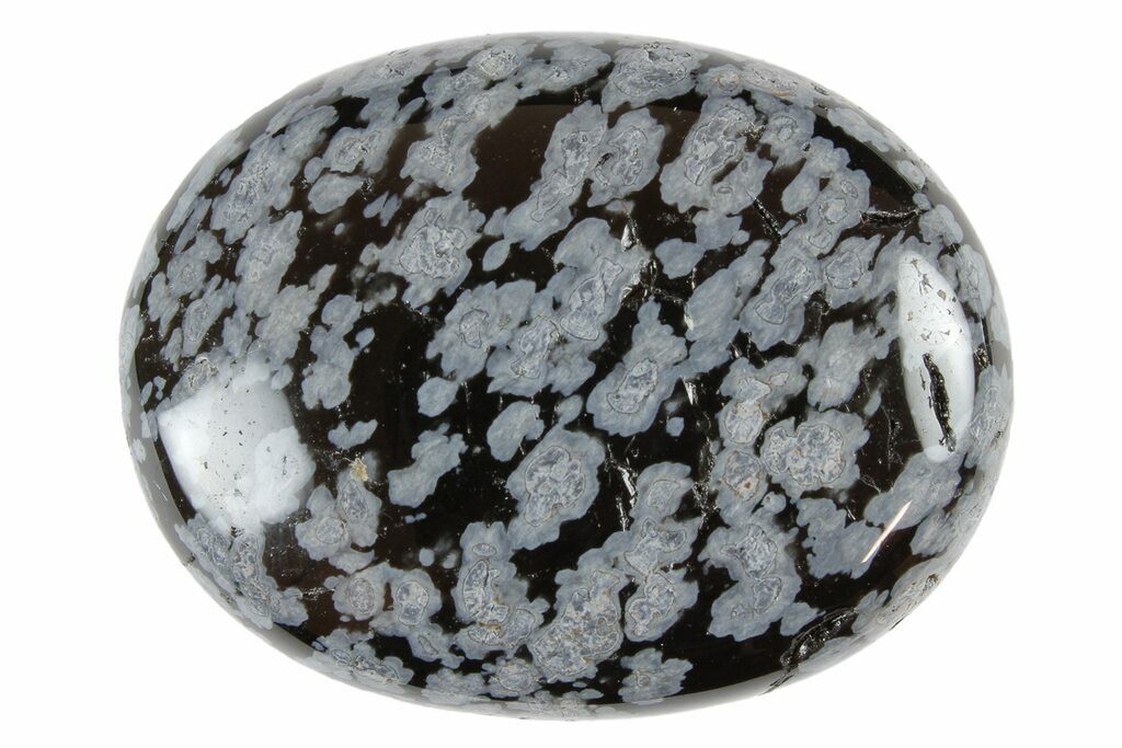 Snowflake Obsidian Pocket Stones 1 7 Size For Sale Fossilera Com