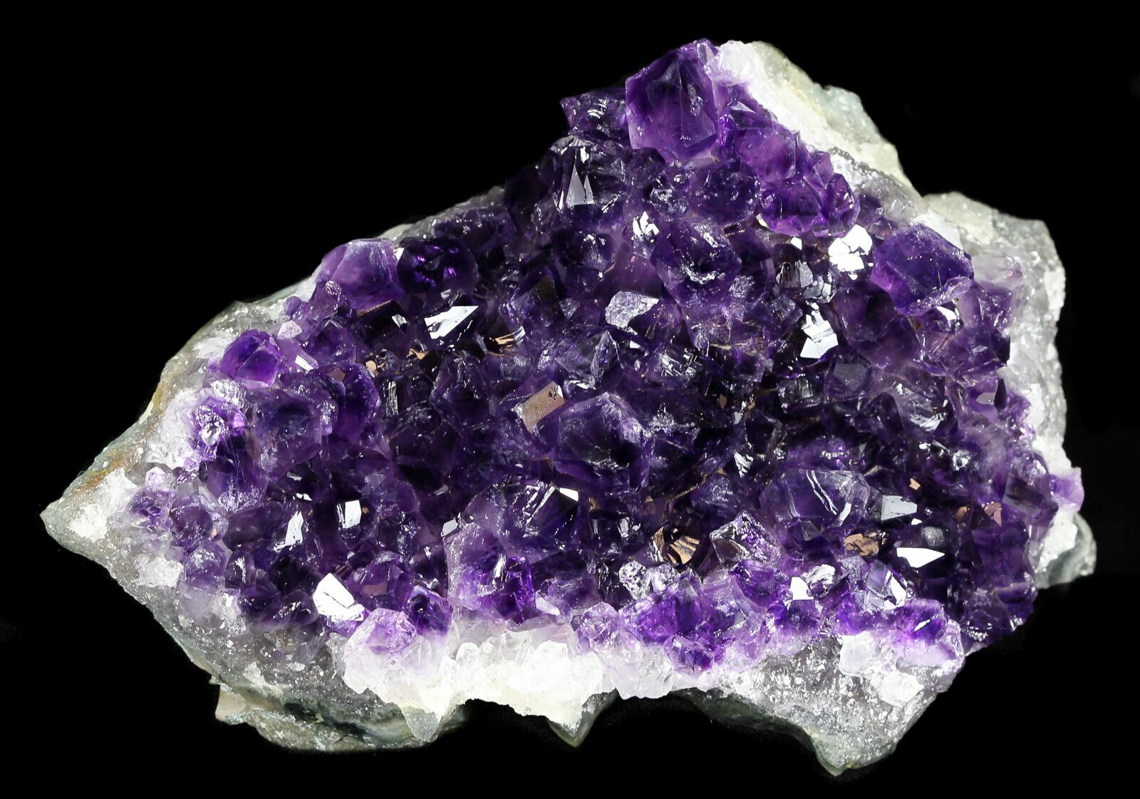 5" Dark Purple Amethyst Cluster - Uruguay For Sale (#30612) - FossilEra.com