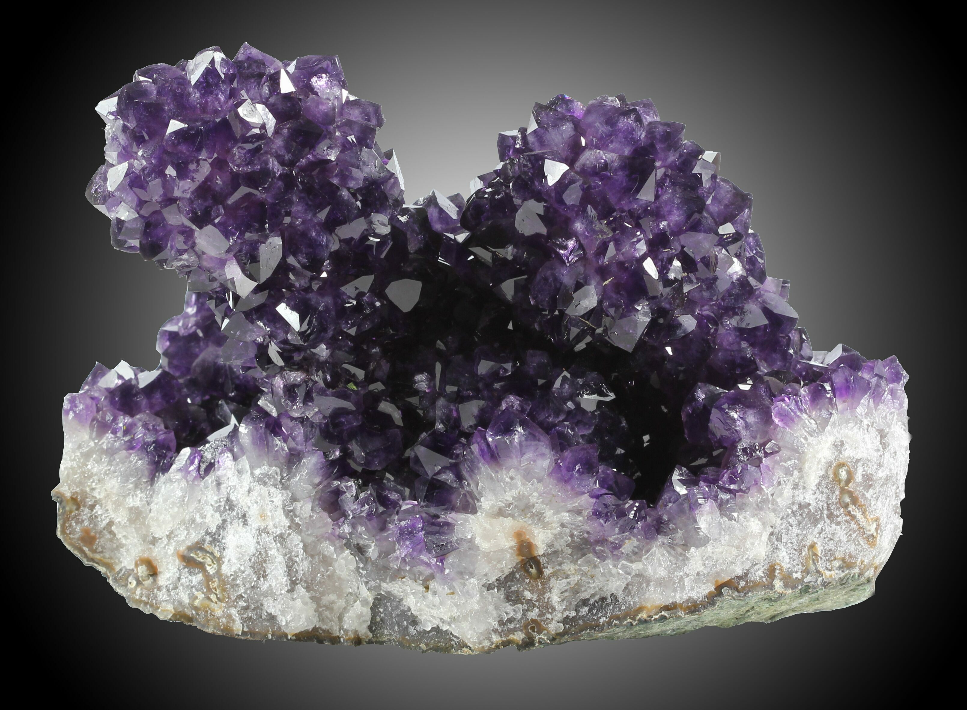 8.4" Dark Purple Amethyst Stalactite Formation - Wow! For Sale (#31209