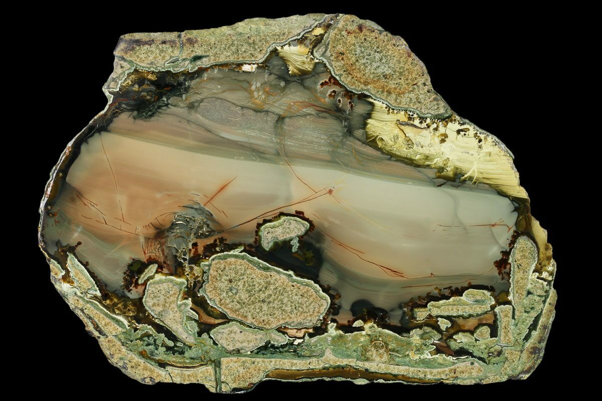 Blue Mountain Picture Jasper For Sale